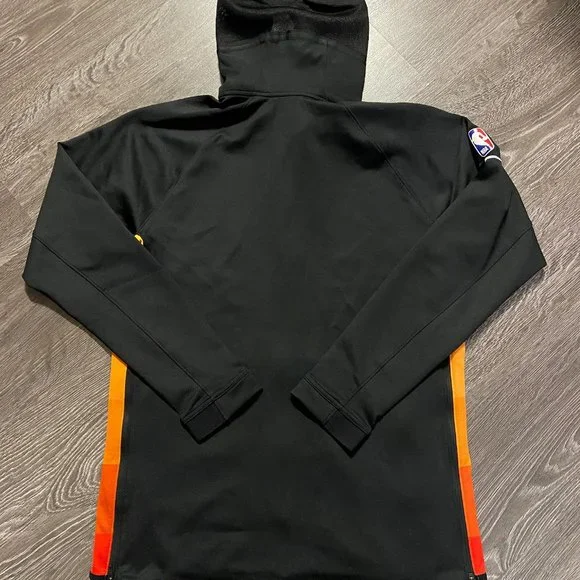 Nike NBA Utah Jazz Therma Flex Showtime On Court Warm Up Hoodie AT9489 010 Men M
